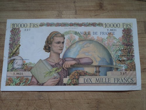 Billet 000frs genie - billet,