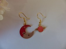 Boucles d’oreilles “Lune