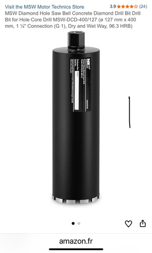 Scie trepan core drill - scie,