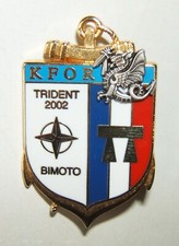INSIGNE 8° R.P.I.Ma  -  OPERATION TRIDENT 2002  - KFOR - L.R. Paris