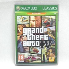 GTA IV AVEC NOTICE SANS CARTE PAL FRA JEU CONSOLE MICROSOFT XBOX 360 ROCKSTARS