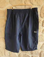 Pantacourt cargo bleu marine