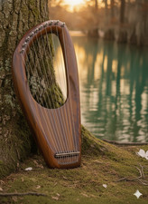 Rosewood metal strings lyre - rosewood, 10
