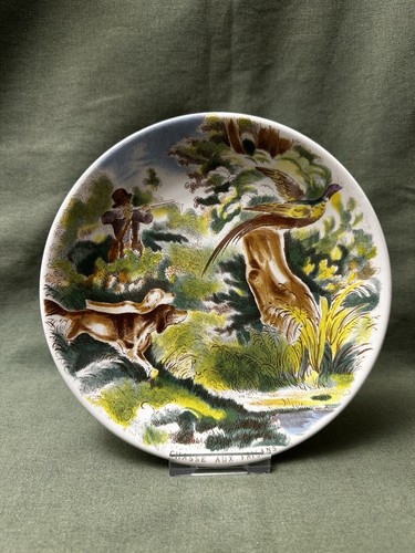 Assiette dessert ancienne - assiette,