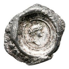 Empreinte portrait empereur