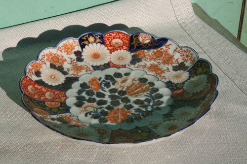 Grande assiette plat imari - grande,
