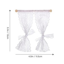  Rideau Dentelle Petits