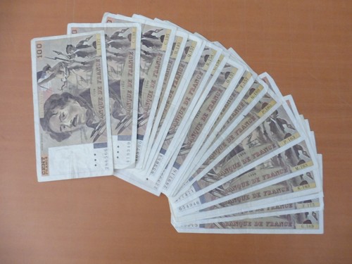 Ancien billets 100 frs - ancien,