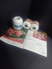 3 pelotes de fil de coton mercerisé blanc coton Penelope / Autres à crocheter 