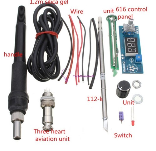 Digital soldering iron station - digital,