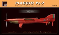 résine Piaggio PC.7 full kit