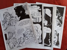 LOT 38-DESSINS ORIGINAUX-GRANDES PLANCHES-TAVOLA ORIGINALE