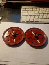 Lot De 2 POULIEs MECCANO 