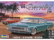 REVELL 14497 MONOGRAM 1966 CHEVY IMPALA SS MAQUETTE REVELL 1/25
