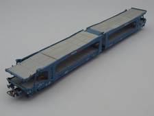 Wagon porte voiture 24 RIV 87 SNCF Transfesa - Jouef