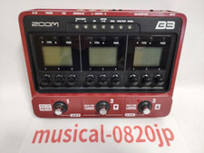 Pédale multi-effets de basses ZOOM B3 et simulateur d'ampli basse