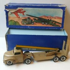 Camion militaire lance FJ France en boite d'origine jouet ancien tôle Joustra