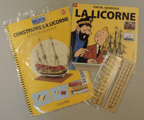 Tintin construire licorne - construire, la