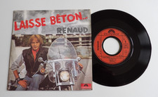 45 TOURS RENAUD  LAISSE BETON