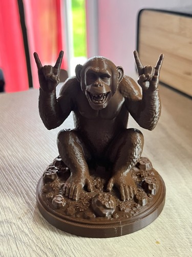 Figurine singe humoristique