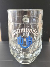 ancienne chope  émaillée bière DORTMUNDER UNION BIER 