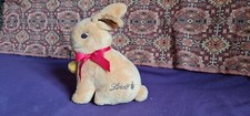 LAPIN LINDT PELUCHE AUTHENTIQUE GRELOT FEUTRINE POCHE à SECRET