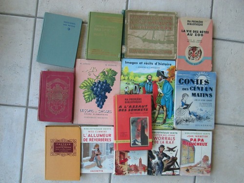 Lot livres scolaires - 15,