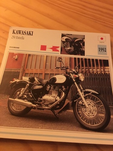 Kawasaki 250 estrella 1992 - kawasaki,