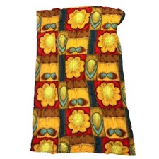 Panneau De Rideau Vtg Rétro