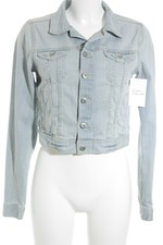 H&M DIVIDED Veste en jean Dames Veste T EU 38 bleu azur style décontracté