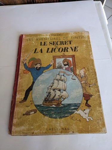 Tintin secret la licorne - tintin,