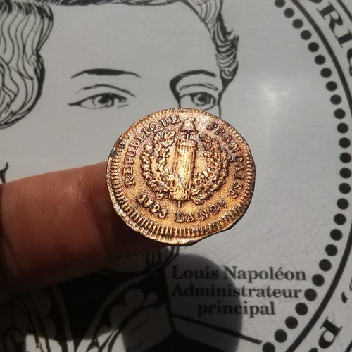 France sols 1793 an 2 - france,,