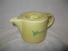 Vintage Ancienne PETITE THÉIÈRE PUBLICITAIRE VERVEINE DU VELAY PAGÈS Thé Tisane