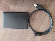 Boîtier vide pour disque dur externe SATA + son câble d'alimentation 