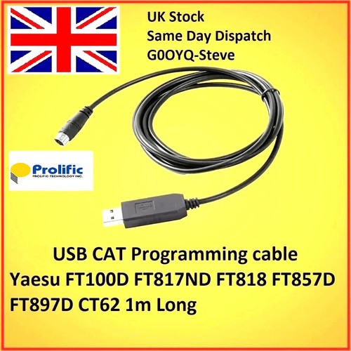 Usb cat cable 100d 817 - cable, ft-817