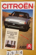 CITROEN AX GT Prospectus Fr 12