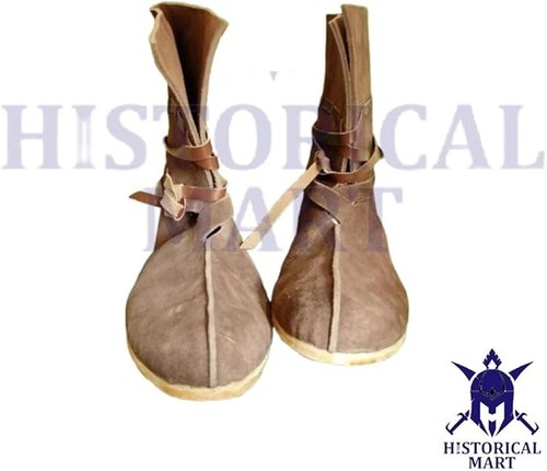 Bottes médiévales cuir - bottes,
