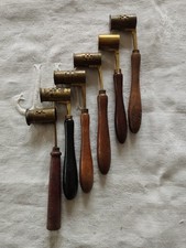 lot de 6 dosettes anciennes rechargement cartouche chasse