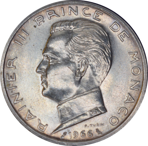 Monaco francs rainier - monaco,