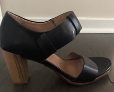 Neosens black leather block - leather,