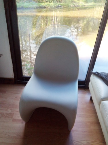 Chaise verner panton blanc - ,