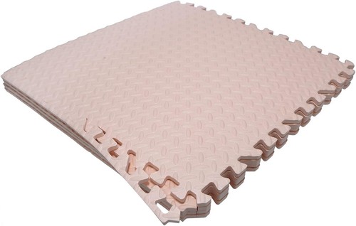 Rose exercice tapis - rose,