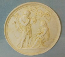 Vtg Wall Art Plaster Relief
