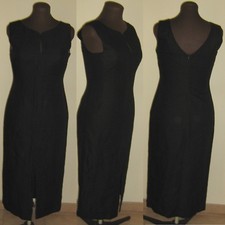 Robe longue MATHILDE J. RONDINAUD PARIS en 42 Mod.CARAT Noir Made In France TBE