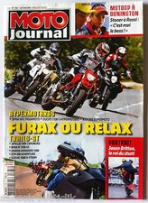 Moto Journal du 28/06/2007; Jason Britton/ BMW HP2 Megamoto/ Ducati 1100 S Hyper