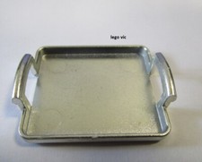 Lego 6944 Tray with Handles 5x4x1 Chrome Plateau Argenté du Scala 3119 -A6