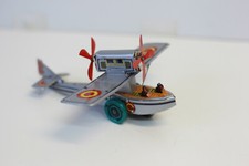 Jouet avion hydravion en tôle