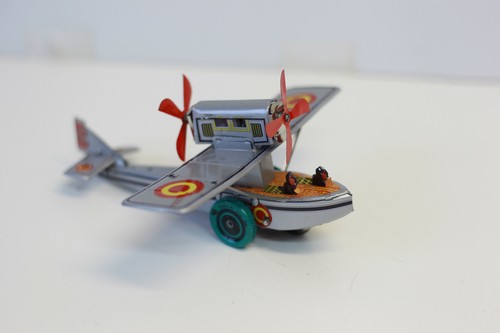 Jouet avion hydravion tôle - en,