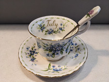 Tasse Anglaise Royal Albert Flower Of The Month Series