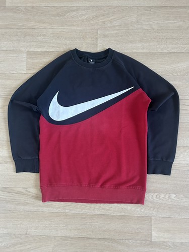 Sweat nike big swoosh bicolore - big,